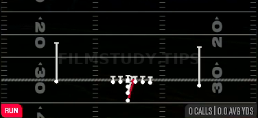 Iso — Run play diagram