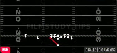 HB Sprint — Run play diagram