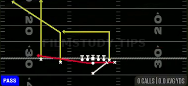 PA Boot LT — Pass play diagram