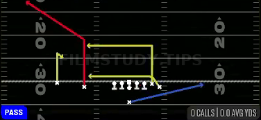 Smash — Pass play diagram