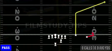 Rollout Smash — Pass play diagram