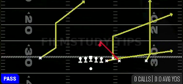 Spot — Pass play diagram