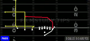 PA Boot LT — Pass play diagram