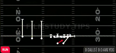 QB Strong Power — Run play diagram