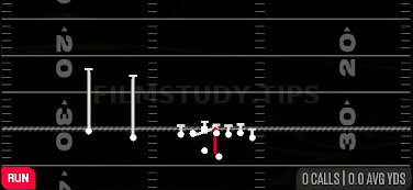 01 Trap — Run play diagram