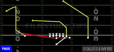 PA Boot LT — Pass play diagram