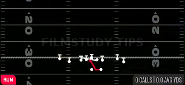 HB Quick Base — Run play diagram