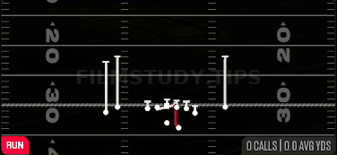 01 Trap — Run play diagram