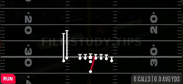 HB Duo — Run play diagram