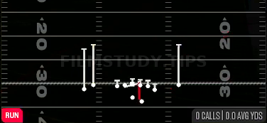 01 Trap — Run play diagram
