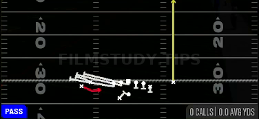 PA Jailbreak Screen — Pass play diagram