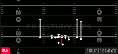 01 Trap — Run play diagram