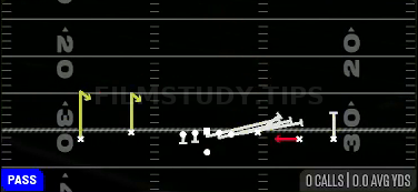Jailbreak Slot Screen — Pass play diagram