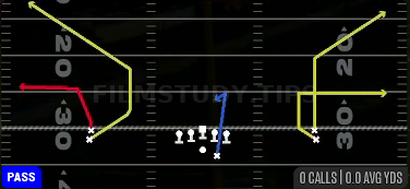 Smash — Pass play diagram