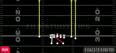 FB Inside — Run play diagram