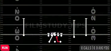 FB Inside — Run play diagram