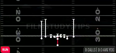01 Trap — Run play diagram