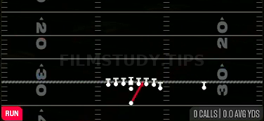 HB Duo — Run play diagram