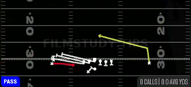 PA Jailbreak Screen — Pass play diagram