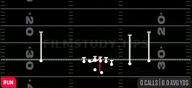 01 Trap — Run play diagram