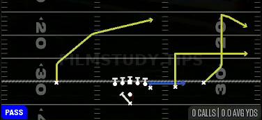 PA Boot RT — Pass play diagram