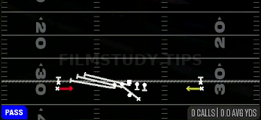 PA Jailbreak Screen — Pass play diagram