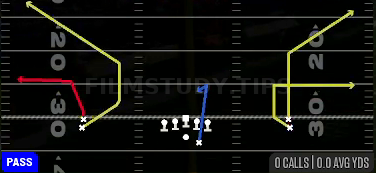 Smash — Pass play diagram