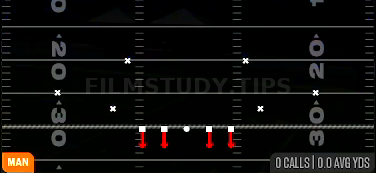 Double Bracket — Man play diagram