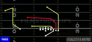 PA Boot LT — Pass play diagram