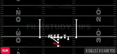 HB Counter WK — Run play diagram