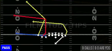 PA Boot — Pass play diagram