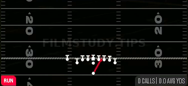 HB Smash — Run play diagram