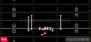 01 Trap — Run play diagram