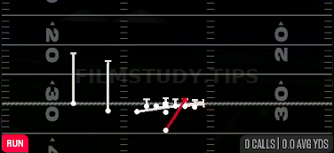 HB Counter Str — Run play diagram