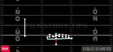 01 Trap — Run play diagram
