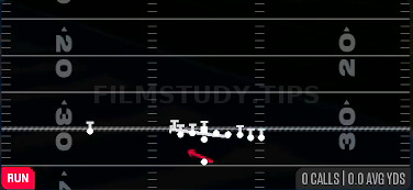 HB Counter WK — Run play diagram