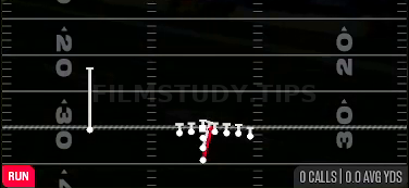 HB Lead — Run play diagram