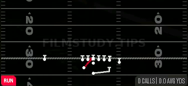 FB Dive — Run play diagram