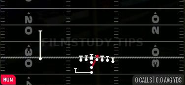 FB Dive — Run play diagram