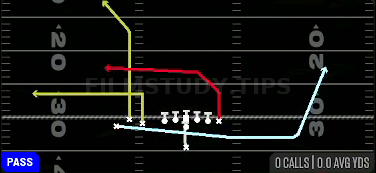 PA Jet Sweep — Pass play diagram